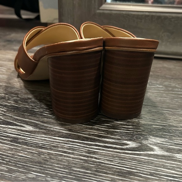 Nine West Women's Brown Mules - Picture 3 of 7